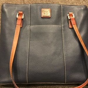 Dooney and Bourke Navy Blue Tote